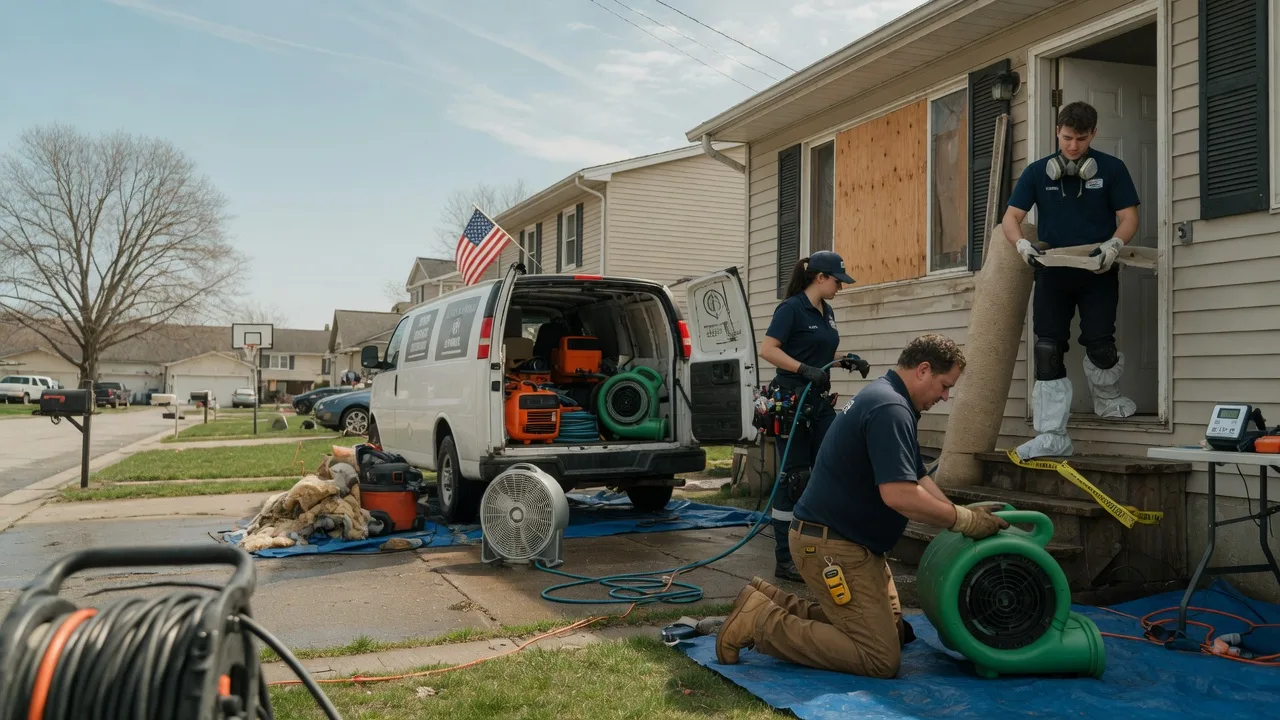 Water Damage Restoration in Moffett, OK near me